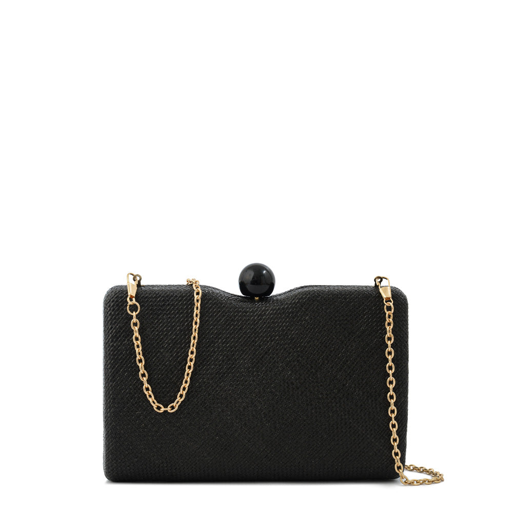 Cartera de Fiesta Isaura Negro