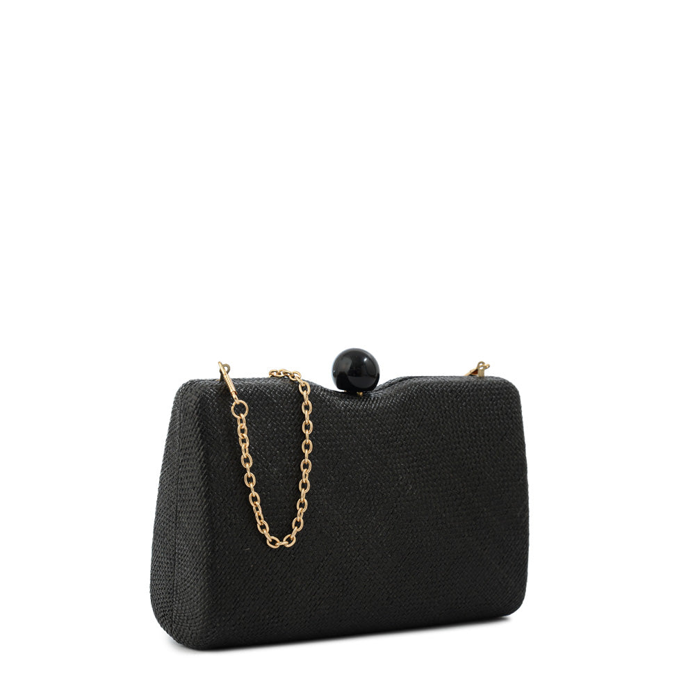 Cartera de Fiesta Isaura Negro