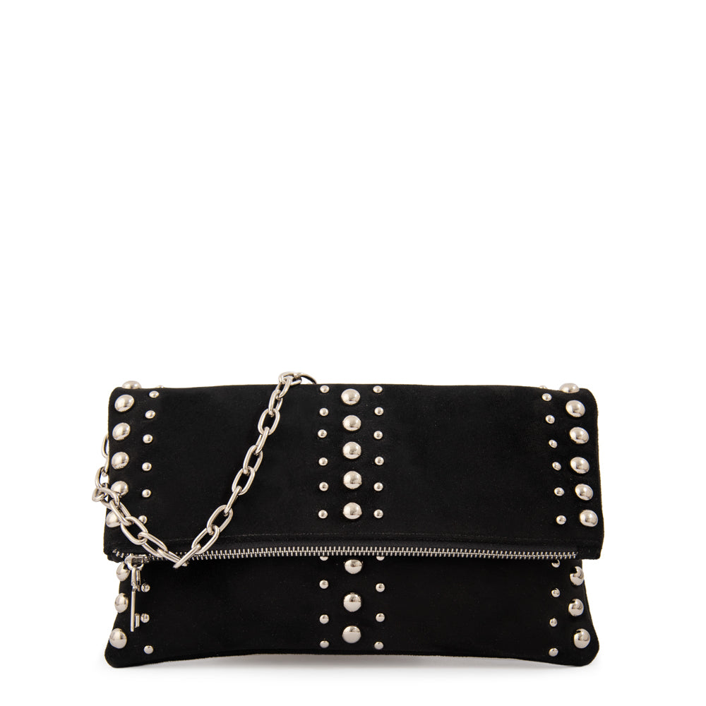 Crossbody Stefani Gamuzado Negro