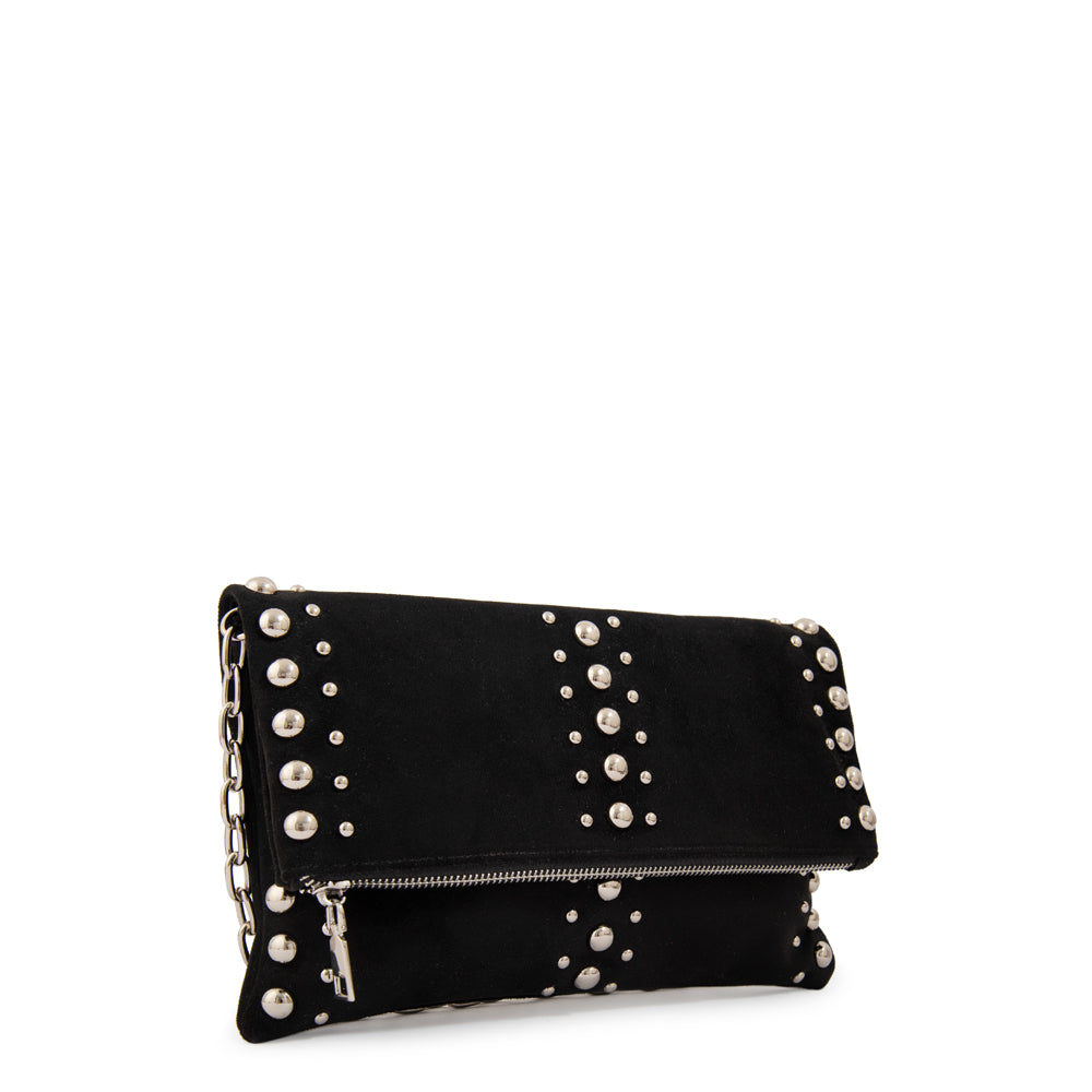 Crossbody Stefani Gamuzado Negro