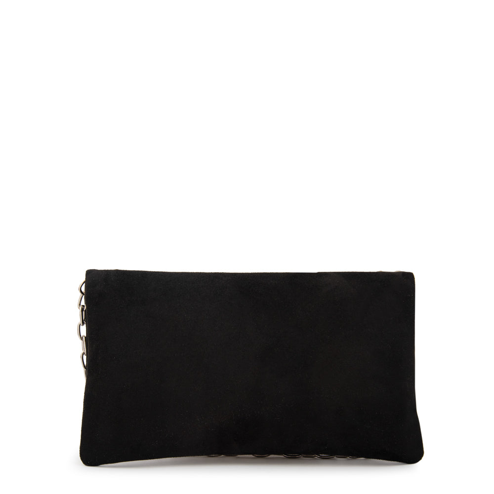 Crossbody Stefani Gamuzado Negro
