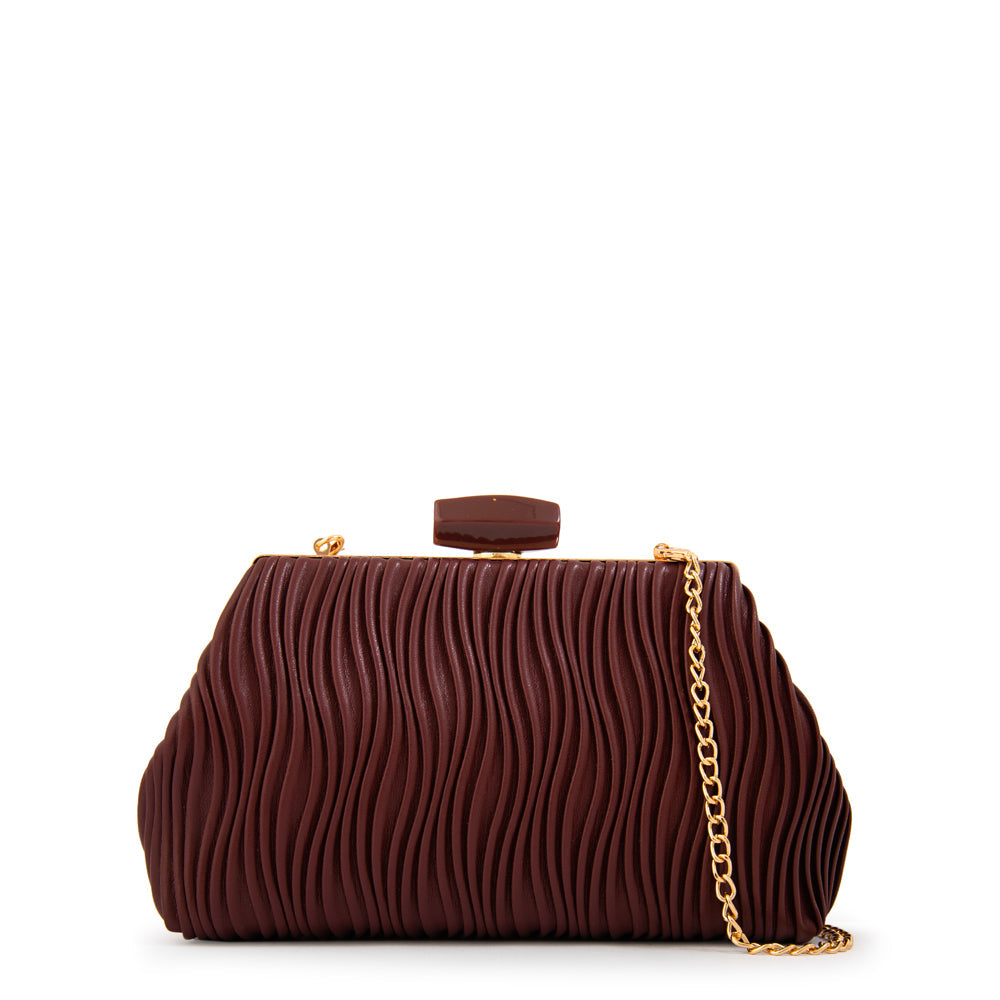 Crossbody Perla Rojo Oscuro