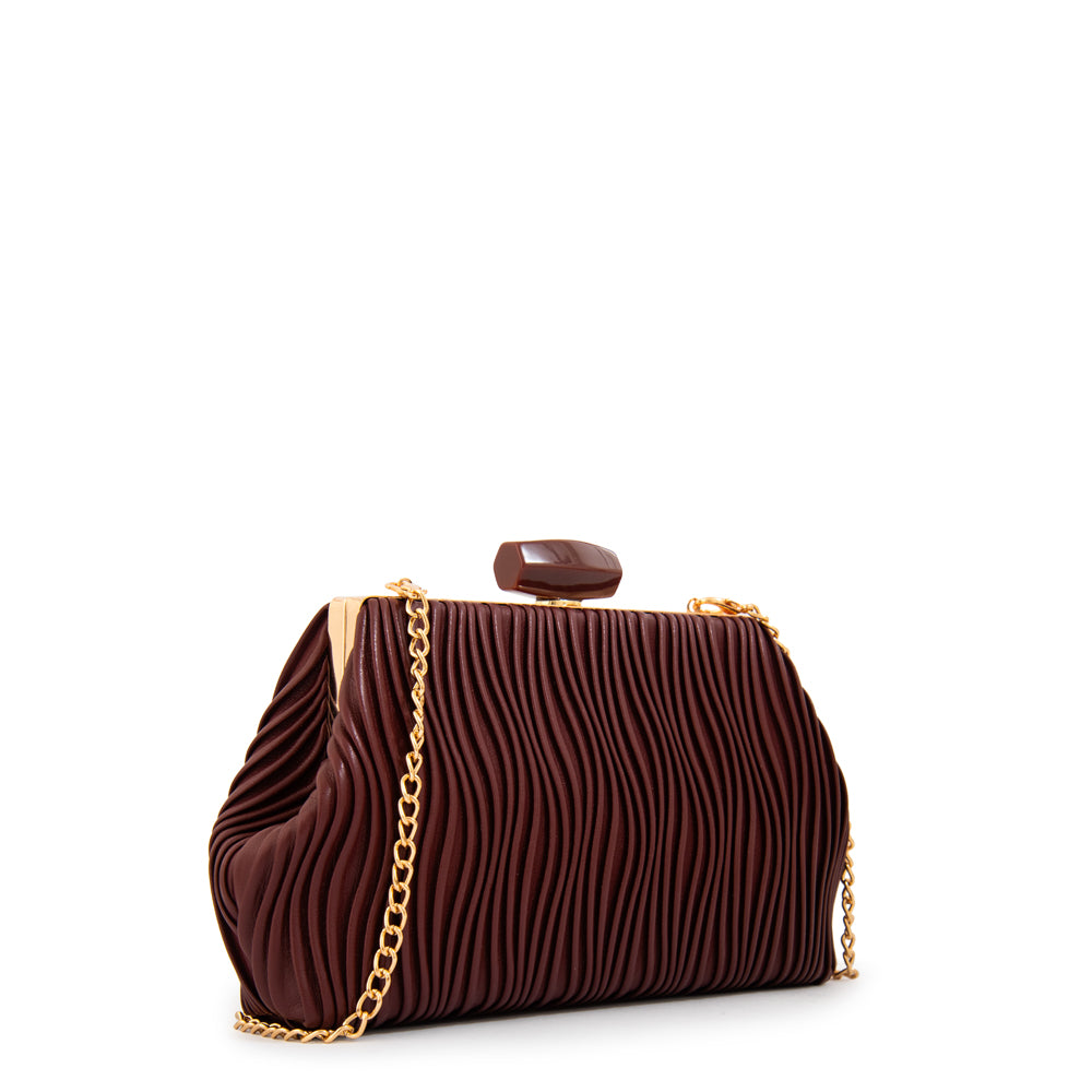 Crossbody Perla Rojo Oscuro