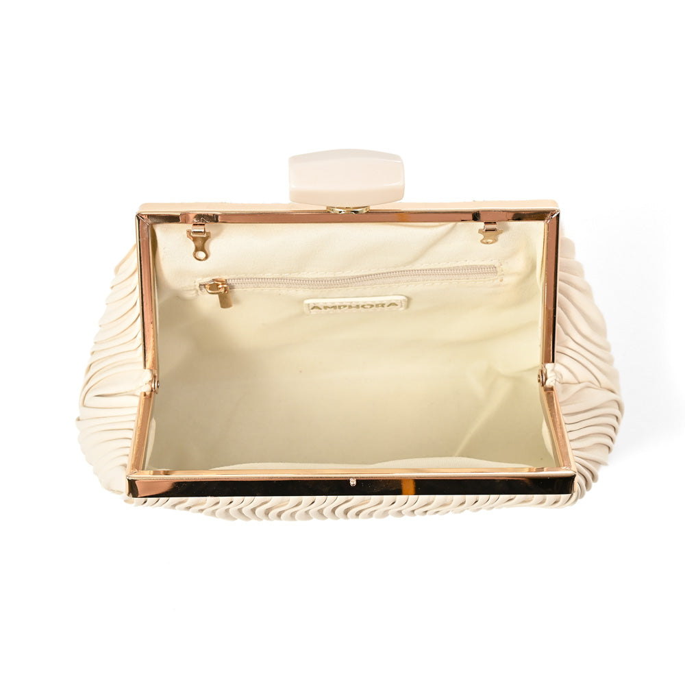 Crossbody Perla Blanco Crudo