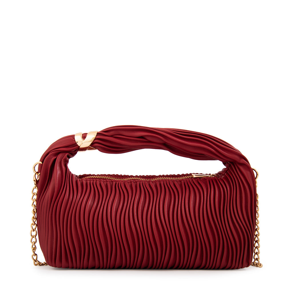 Cartera Oval Lissandra Rojo