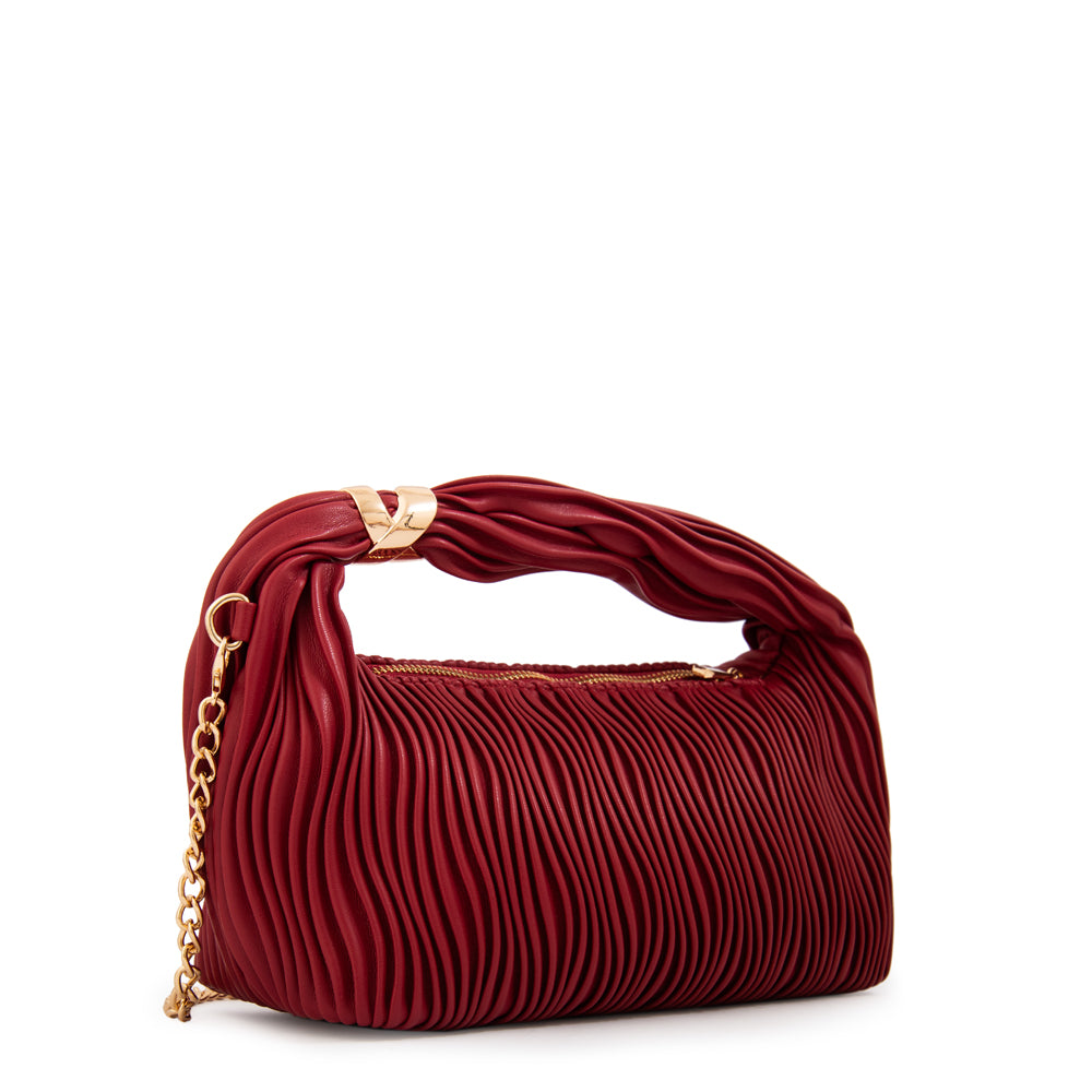 Cartera Oval Lissandra Rojo