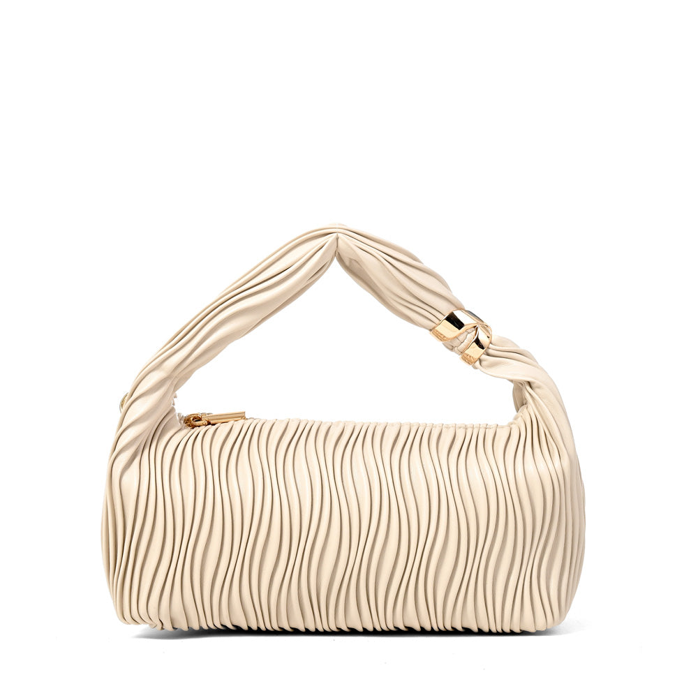 Cartera Oval Lissandra Blanco Crudo