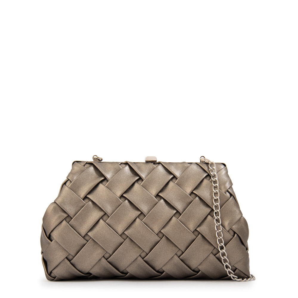 Crossbody Katarina Plateado Oscuro