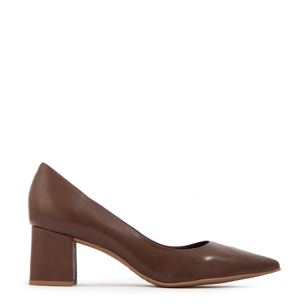Zapato Leila Café Oscuro