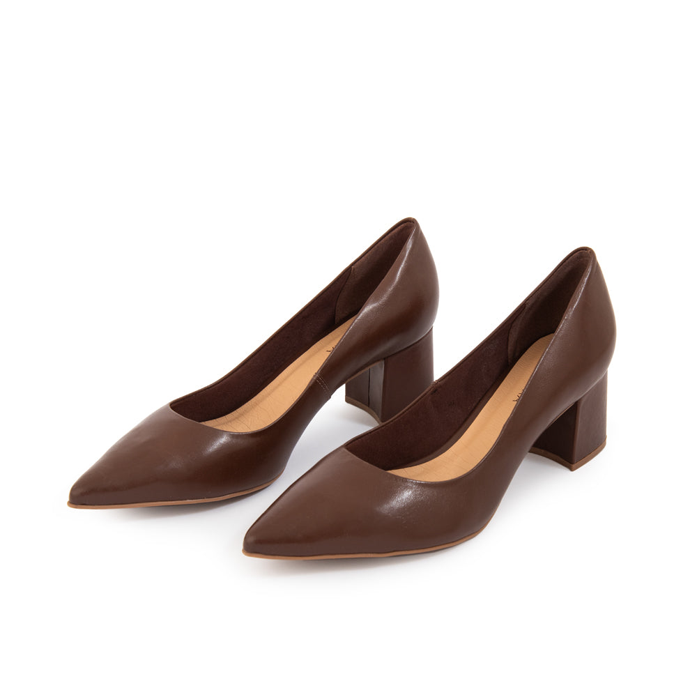 Zapato Leila Café Oscuro