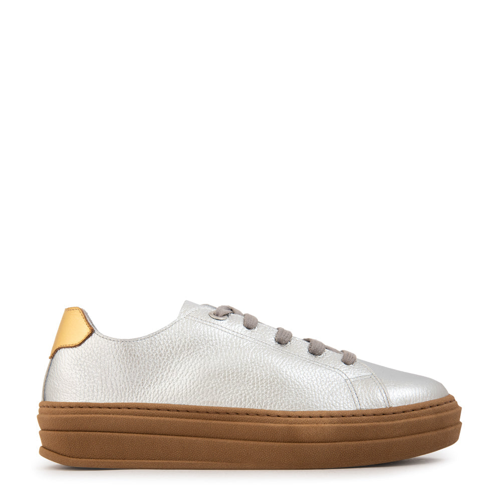 Zapatilla Corina Plateado