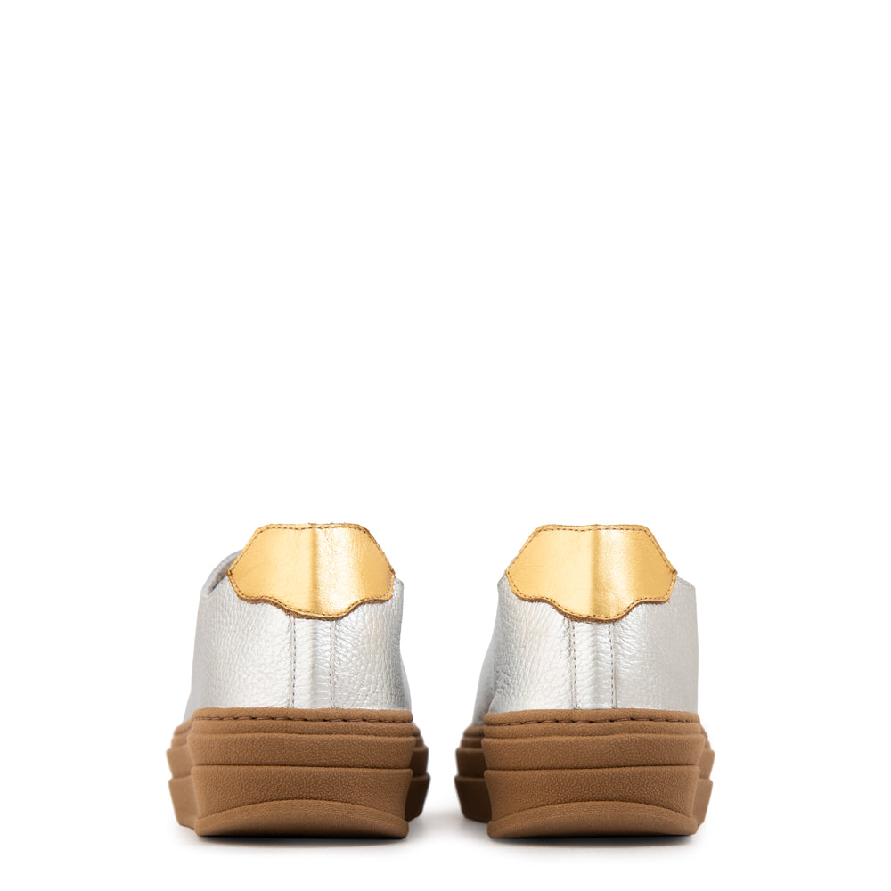 Zapatilla Corina Plateado