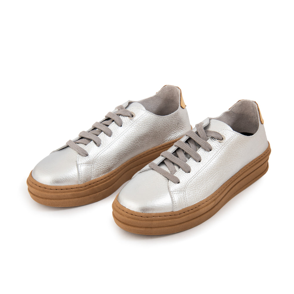 Zapatilla Corina Plateado