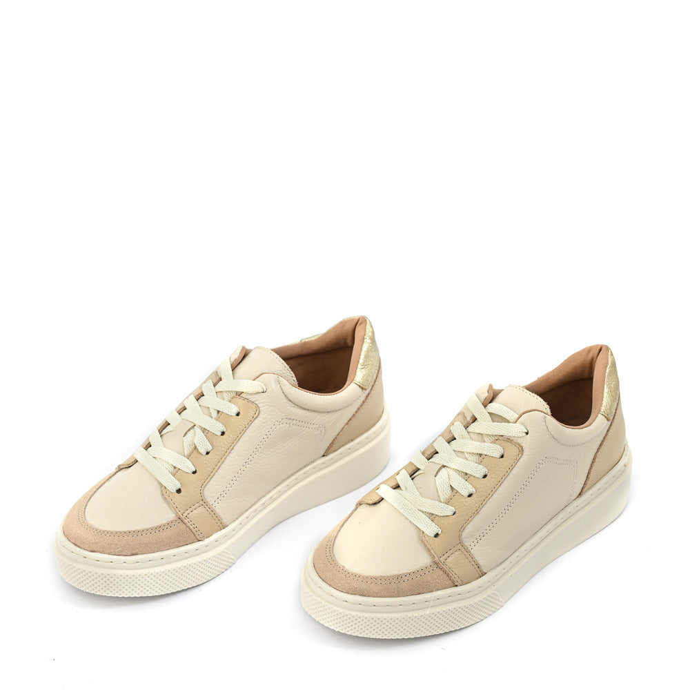 Zapatilla Frany Beige