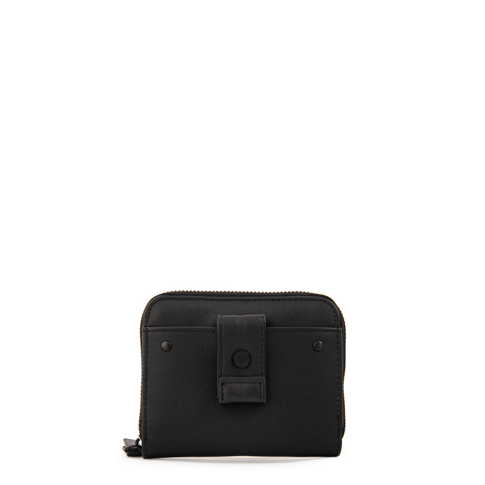 Billetera Cierre Exterior Jasper Negro