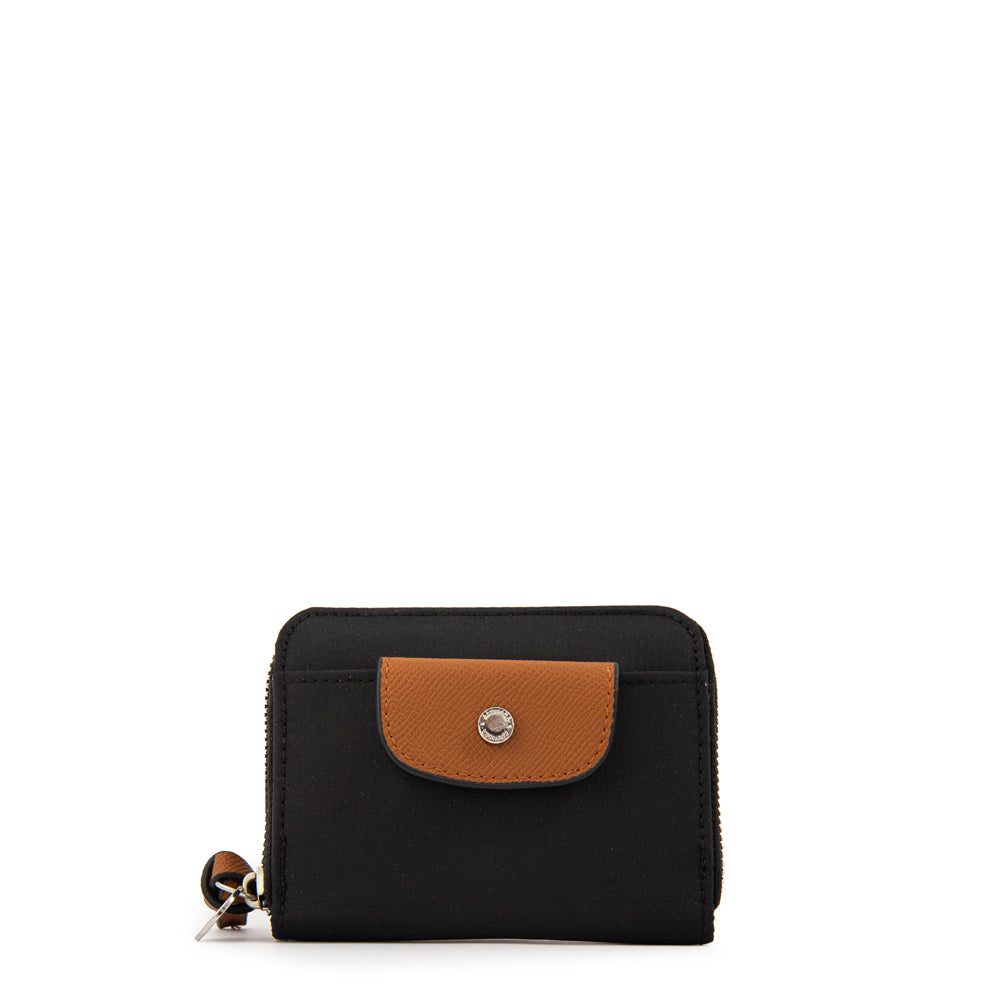 Billetera Cierre Exterior Margot Negro