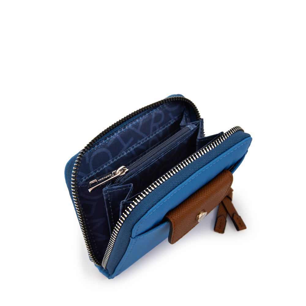 Billetera Cierre Exterior Margot Denim