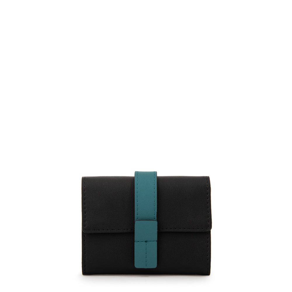 Billetera Acordeon Galia Negro