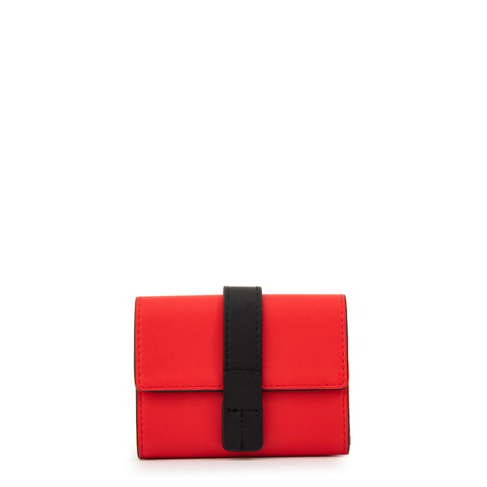 Billetera Acordeon Galia Rojo