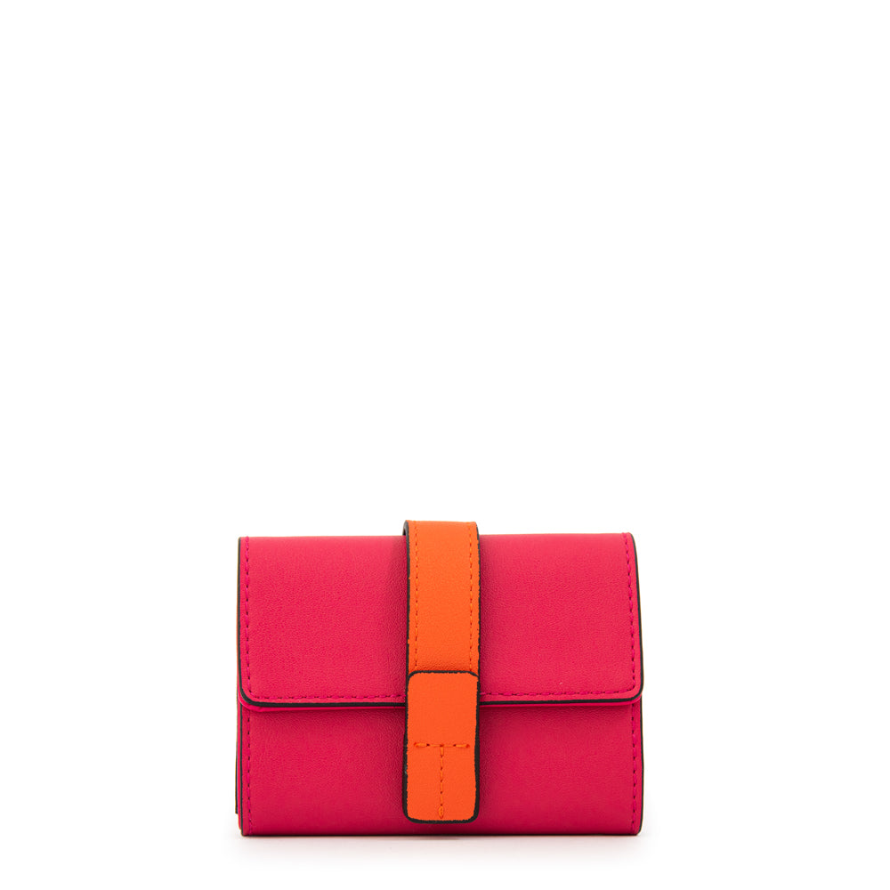 Billetera Acordeon Galia Fucsia