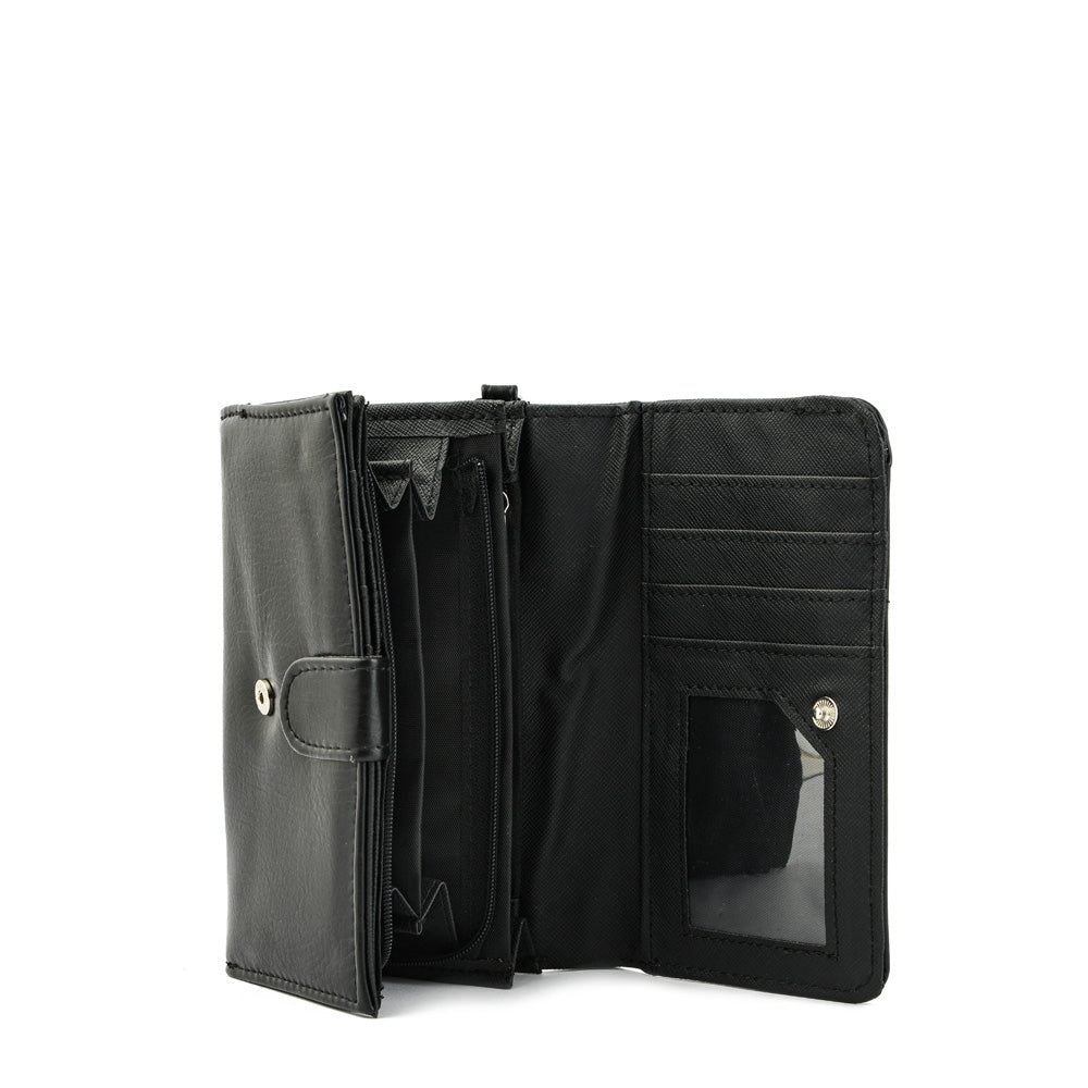 Billetera Acordeon Villazon Negro