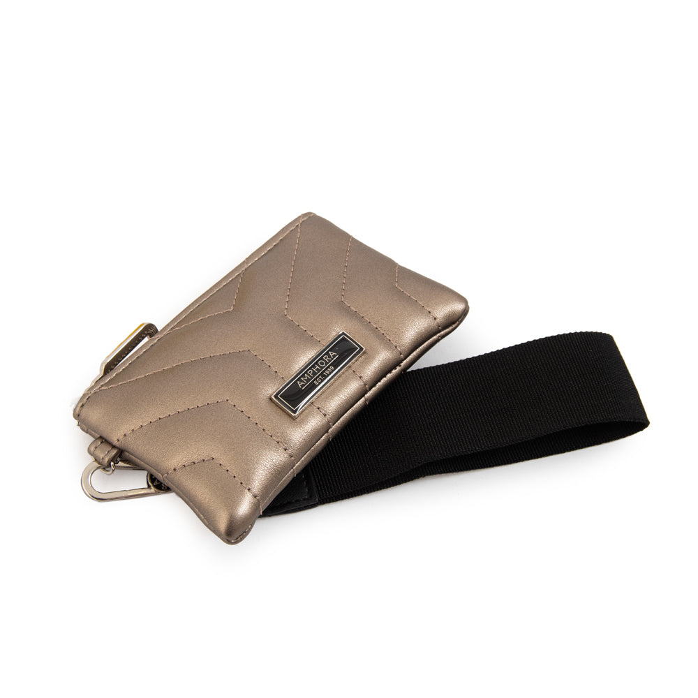 Monedero Armenia Plateado Oscuro