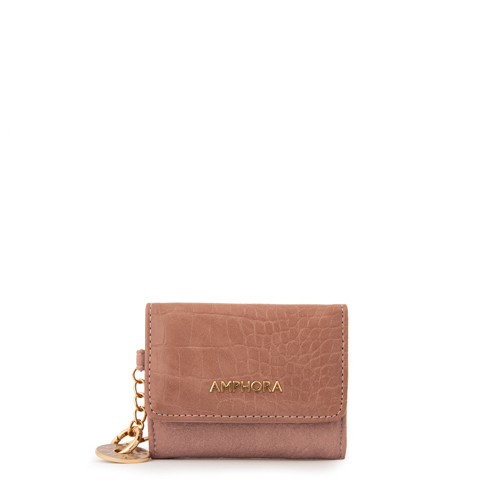 Billetera Pequeña Genova Rosado Viejo