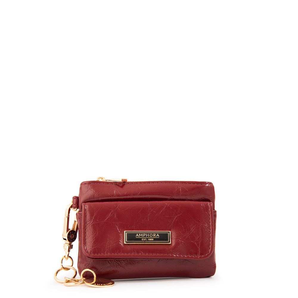 Monedero Arlet Rojo Oscuro