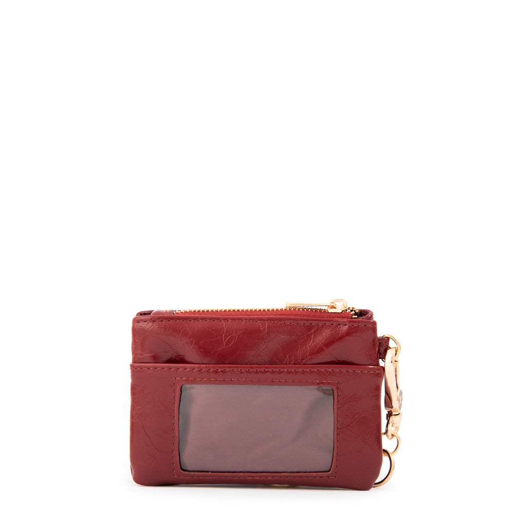 Monedero Arlet Rojo Oscuro