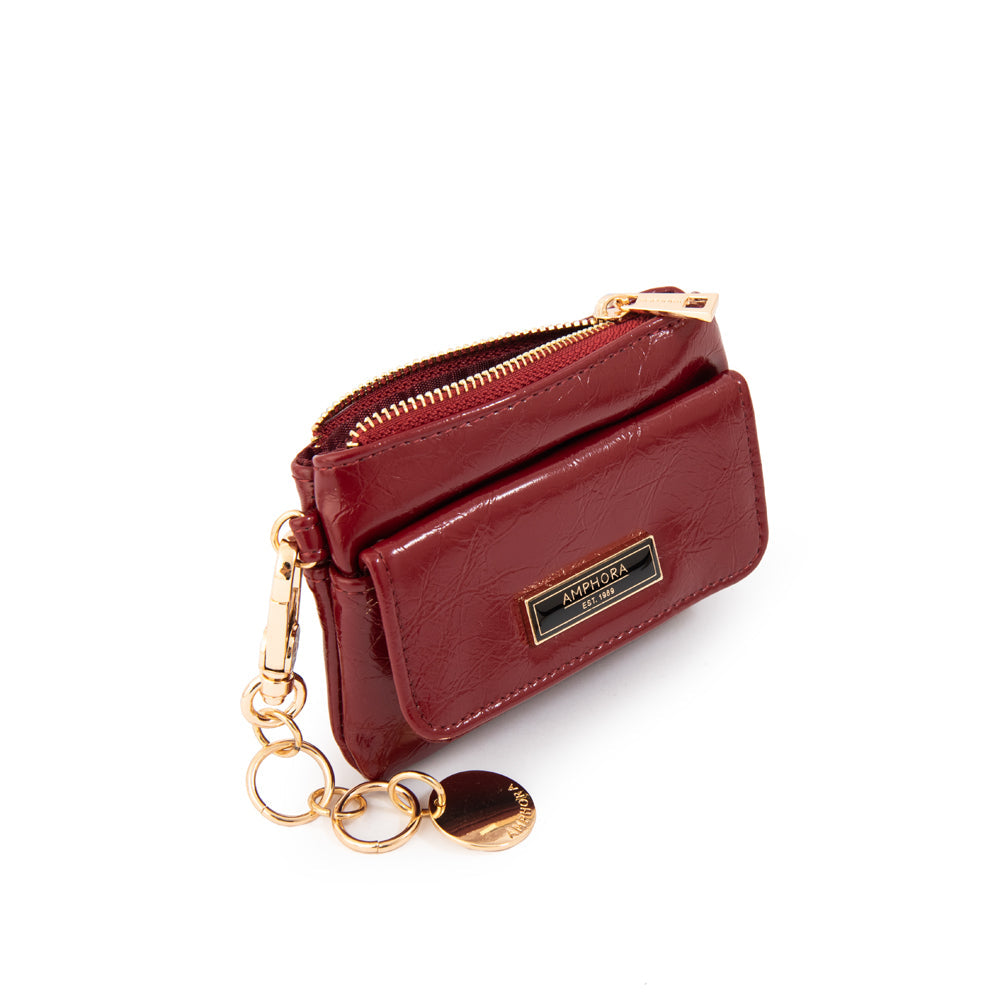 Monedero Arlet Rojo Oscuro
