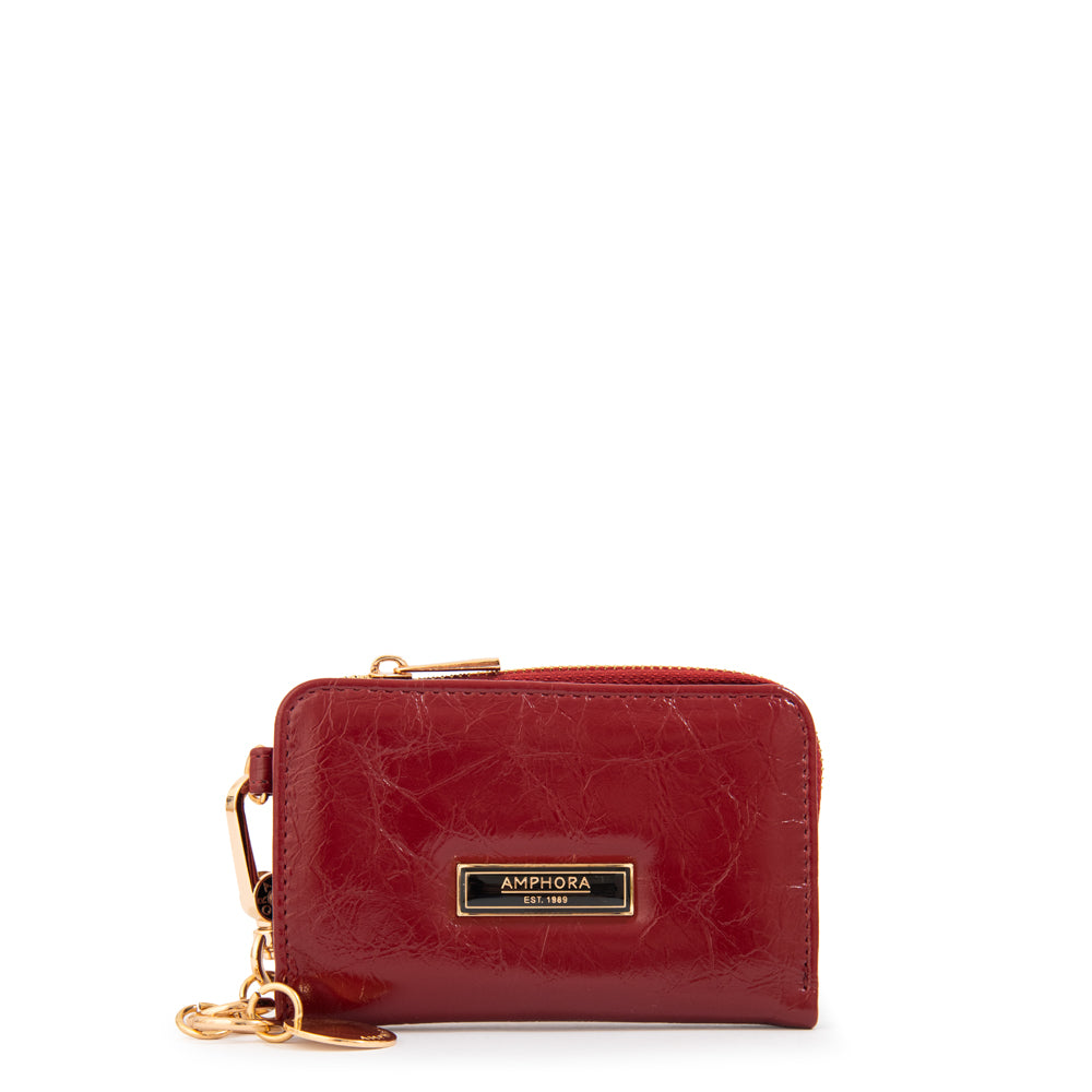 Billetera Simple Arlet Rojo Oscuro