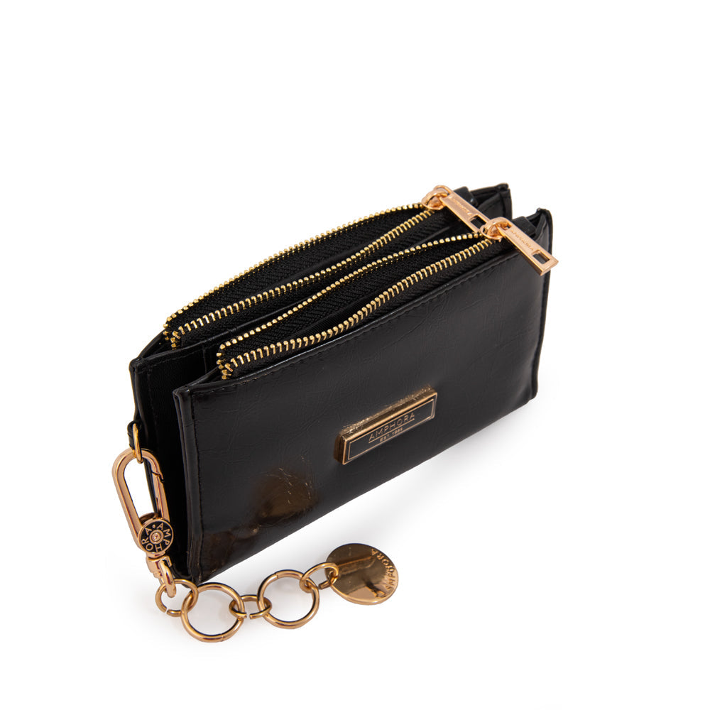 Billetera Doble Arlet Negro