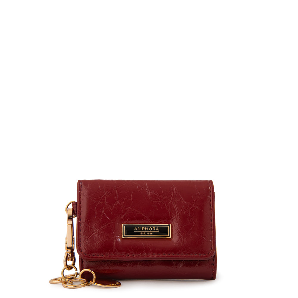 Billetera Arlet Rojo Oscuro