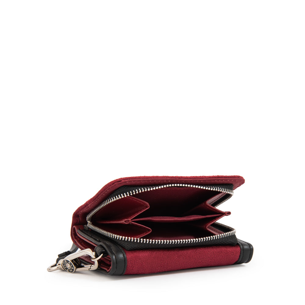 Billetera Pequeña Naira Rojo