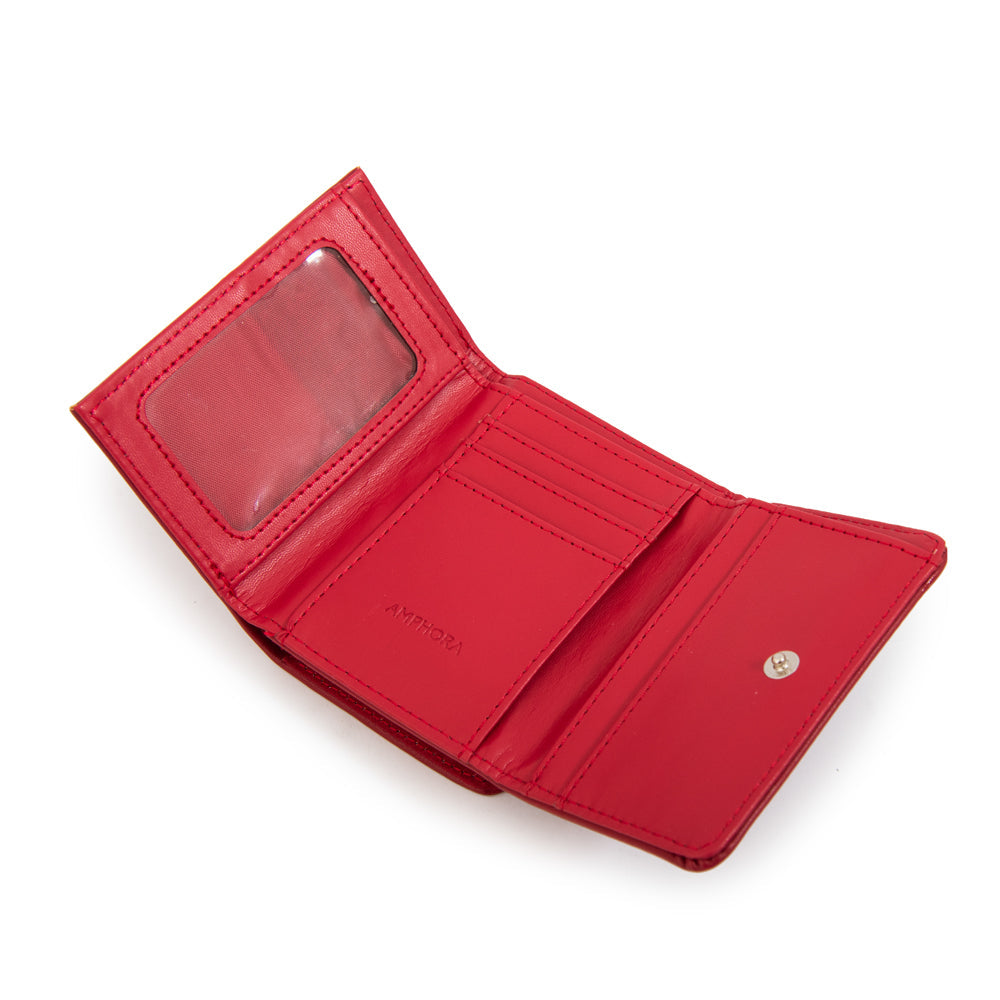 Billetera Zulema Rojo