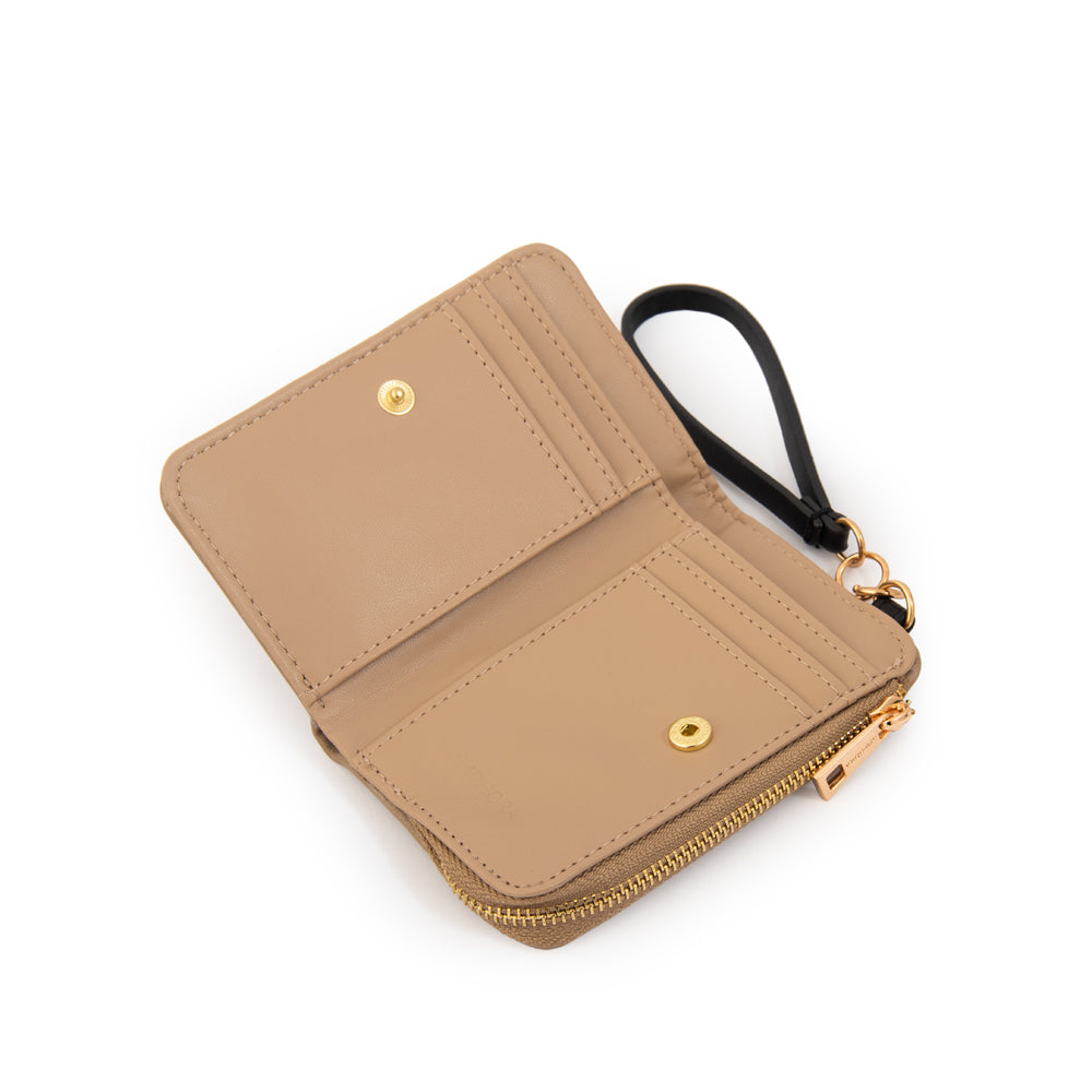 Billetera Pequeña Samay Beige