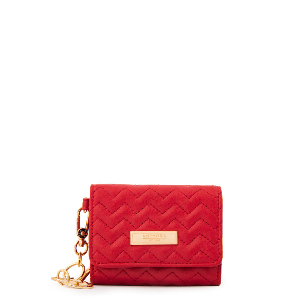 Billetera Pequeña Kirk Rojo