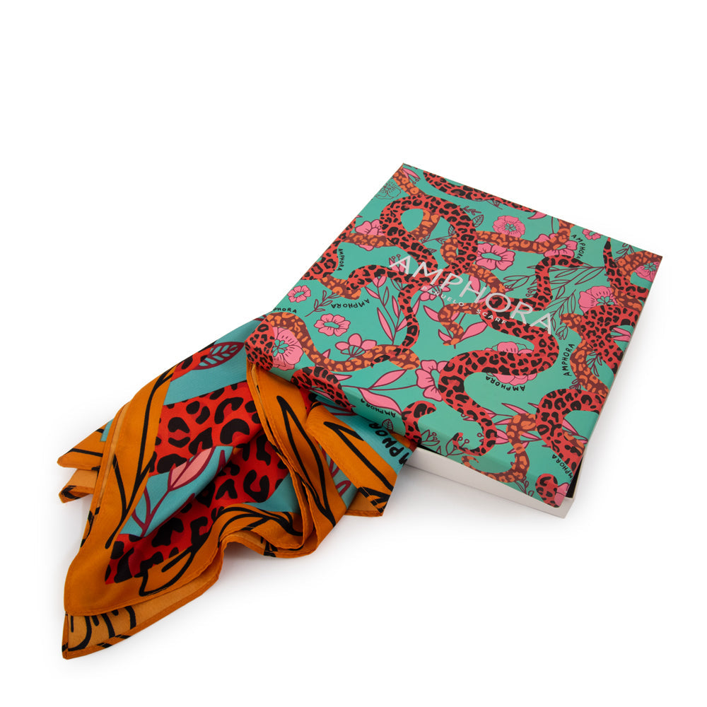 Pañuelo Coral Rojo