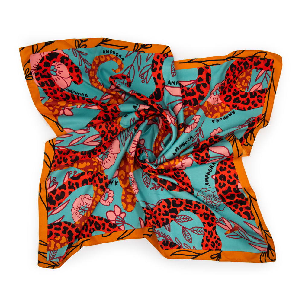 Pañuelo Coral Rojo