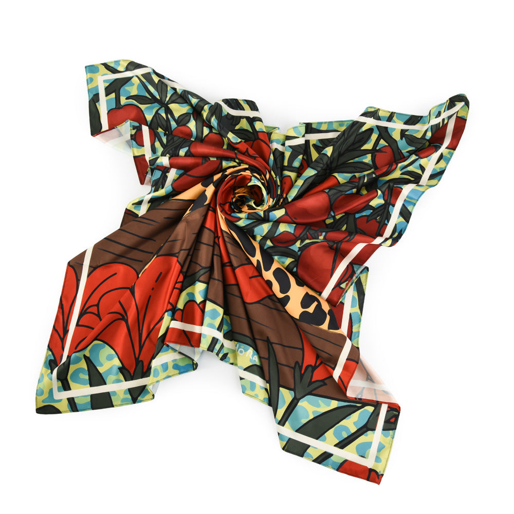 Pañuelo Jungle Rojo