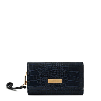 Billetera Acordeon Spencer Azul Oscuro