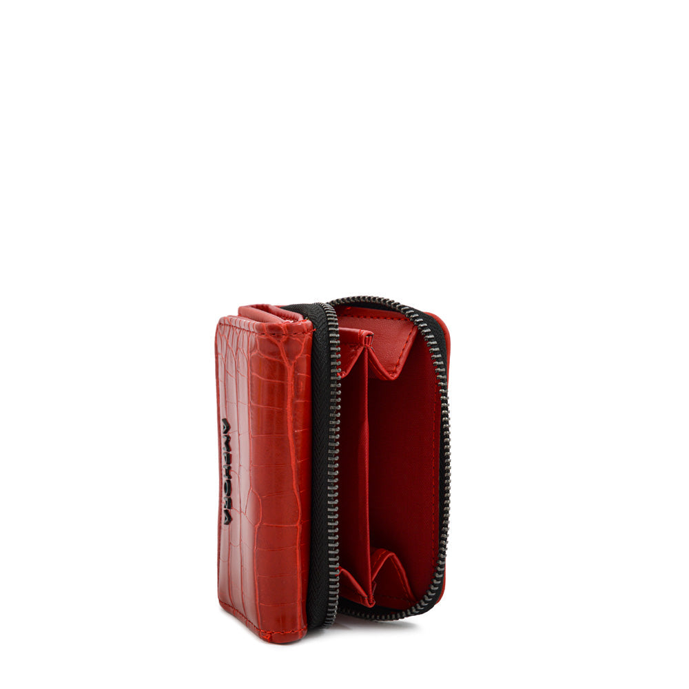 Billetera Pequeña Anderson Rojo