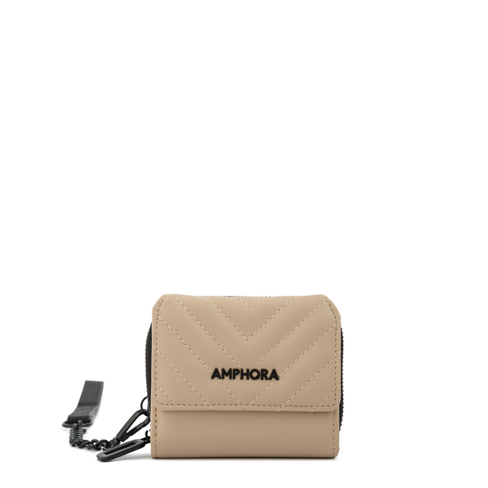 Billetera Pequeña Muller Beige