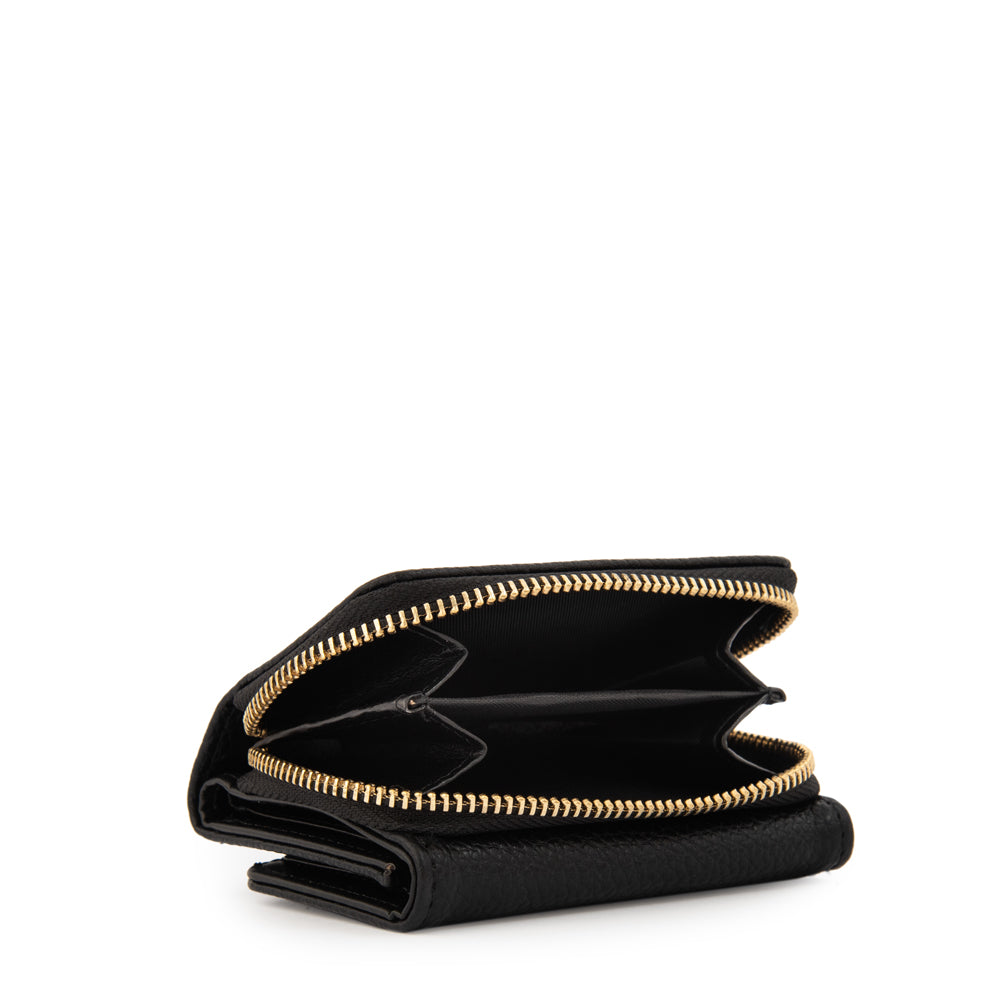 Billetera Pequeña Naty Negro