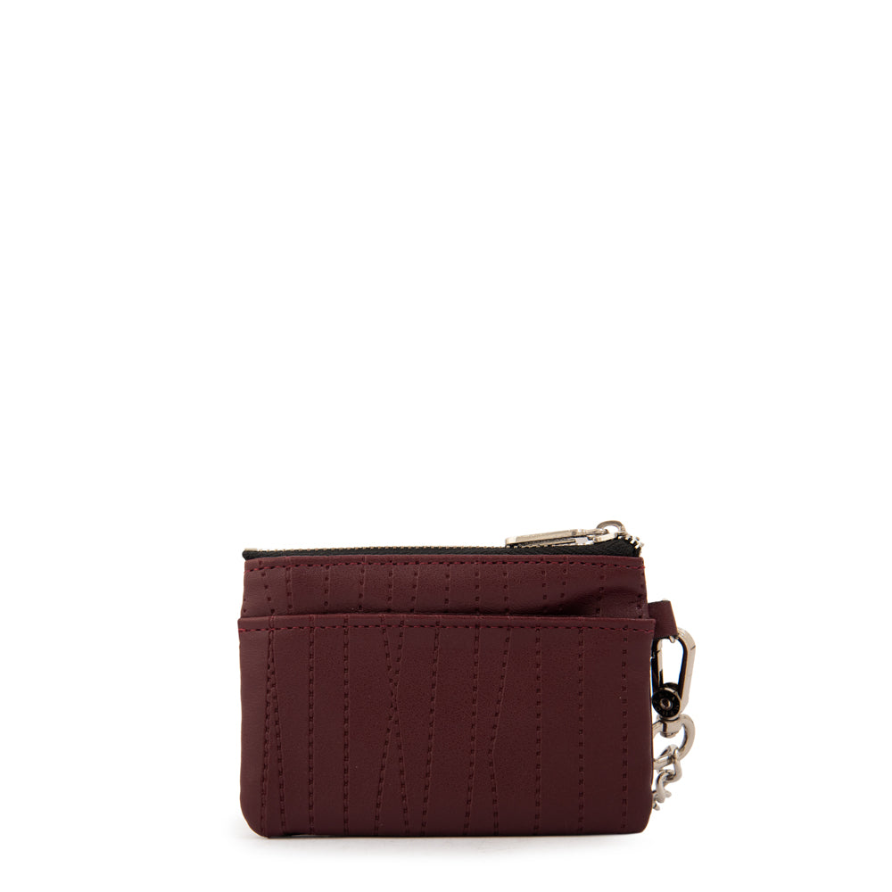 Monedero Guinea Burdeo