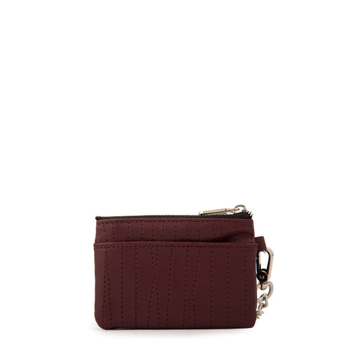 Monedero Guinea Burdeo
