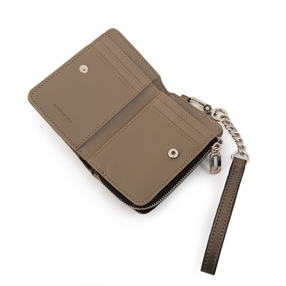 Billetera Pequeña Guinea Plateado Oscuro