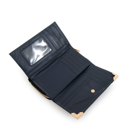 Billetera Corcega Azul Oscuro