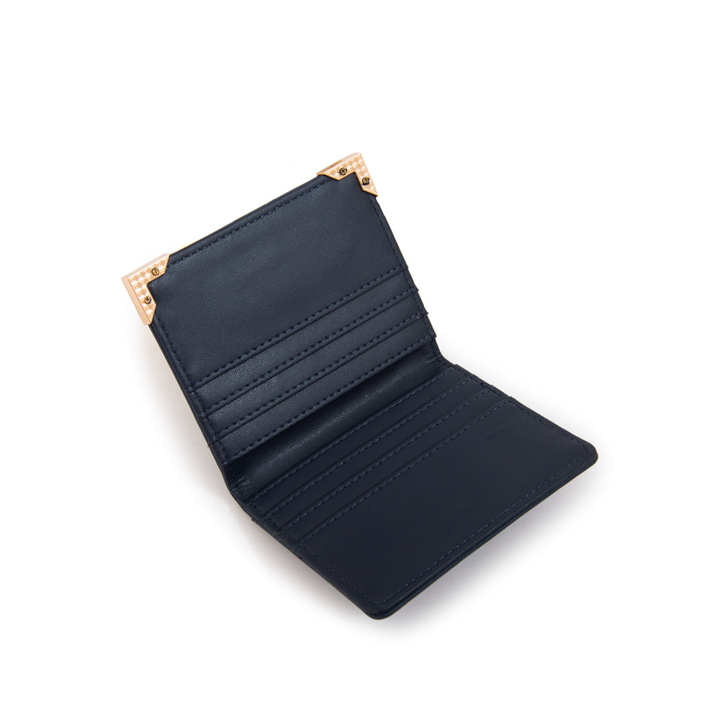 Tarjetero Corcega Azul Oscuro