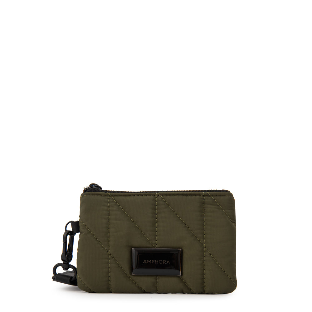 Monedero Lucia Verde Oscuro
